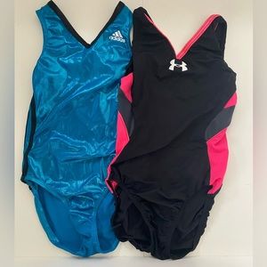 Vintage Under Armor and Adidas Gymnastics Leotards